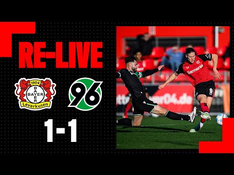 RE-LIVE: 1:1 – Bayer 04 Leverkusen U19 🆚 Hannover 96 U19 I U19 DFB-Nachwuchsliga