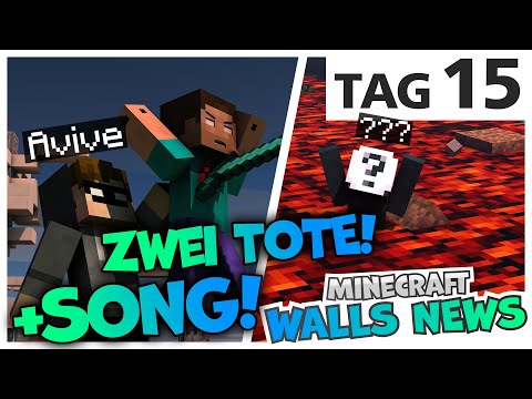 TWO DEATHS ON DAY ONE?!  + SONG!  feat.  YAMI |  Minecraft Walls NEWS - DAY 15