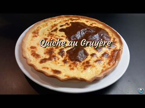 Recette facile de QUICHE au GRUYÈRE express 🧀👌😋