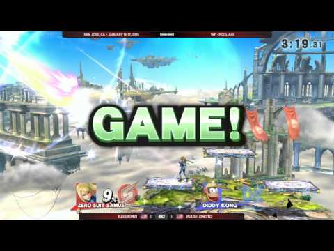 GENESIS 3 - EZG|Remzi (ZSS) vs Pulse Zinoto (Diddy Kong) - Wii U Singles WF: A45