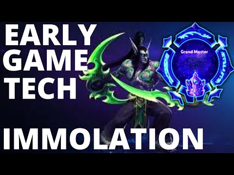 Illidan Hunt - Immolation Build for the Early Game! - Grandmaster Storm League
