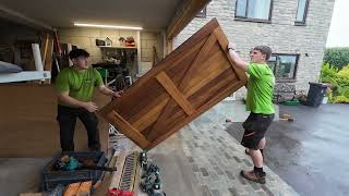 Preview of Building a Bespoke Bi Fold Garage door.