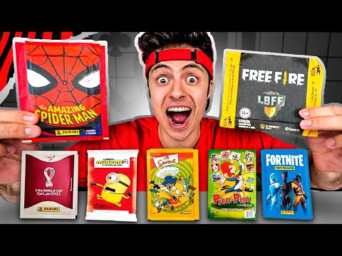 COMPREI TODAS FIGURINHAS QUE ENCONTREI  NA BANCA!