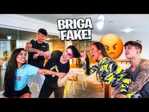 BRIGAMOS NA FRENTE DE TODOS NA MANSÃO!! **DEU RUIMMM**