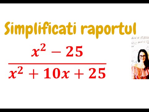 Simplificarea rapoartelor Clasa a VIII-a