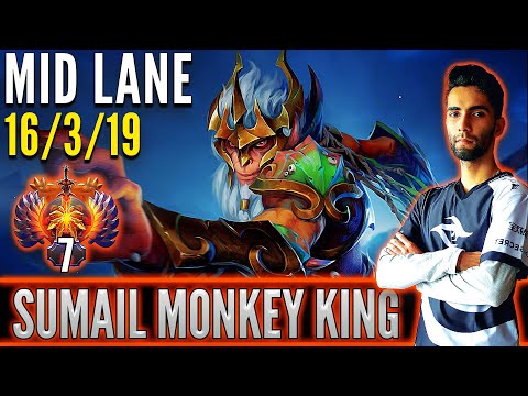 NGX.Sumail  [ Monkey King ]  Mid Lane Pro Gameplay - Patch 7.31d - Dota 2 Full Game