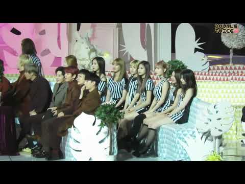 161119 MMA 2016 EXO REACTION BLACKPINK