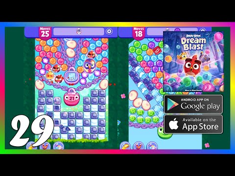 Angry Birds Dream Blast 🐦Gameplay Stage 201-208 (Android, iOS)