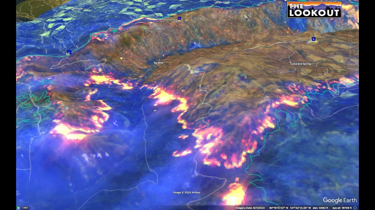 Park and Crozier Fires - 8/7/2024