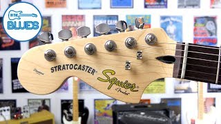 Squier Standard Stratocaster Gold Series Electric Guitar Review