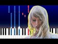 Taylor Swift - august (Piano Tutorial)
