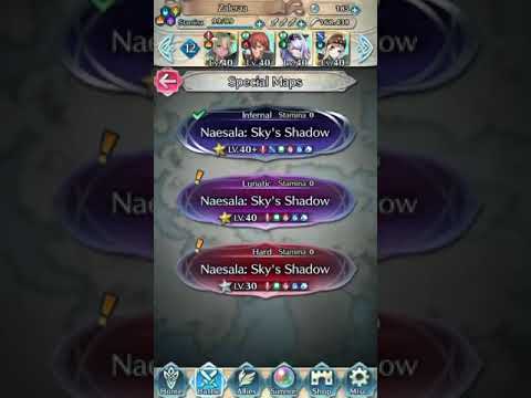 Fire Emblem Heroes- Naesala Infernal Grand Hero Battle