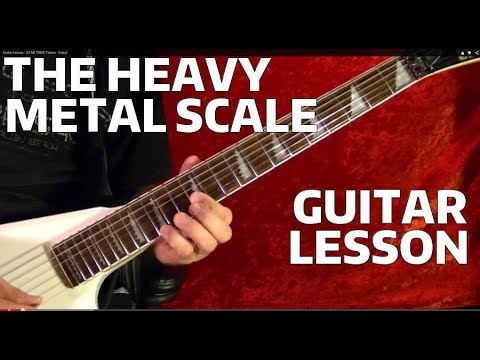 The Heavy Metal Scale Guitar Lesson Video