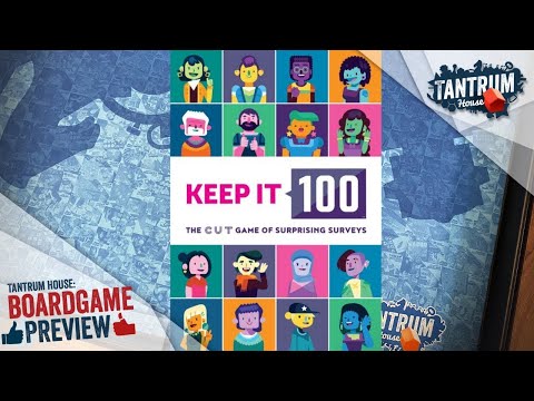 Keep it 100 Board Game Preview