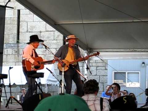 Pete Seeger and Rambling Jack Elliot