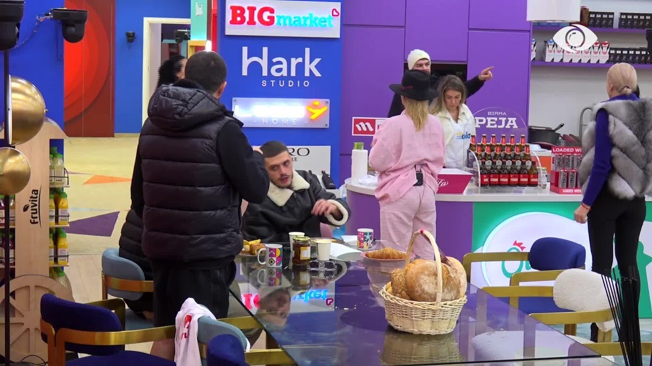 Debat i ashpër mes Sarës dhe Fatjonit, shkak punët e shtëpisë - Big Brother Albania VIP 3