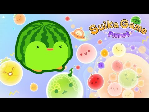 First Time Playing Suika Game Planet - YouTube