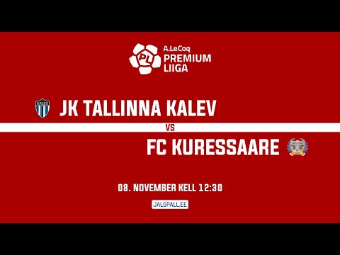 JK TALLINNA KALEV - FC KURESSAARE, A. LE COQ PREMIUM LIIGA 36. voor