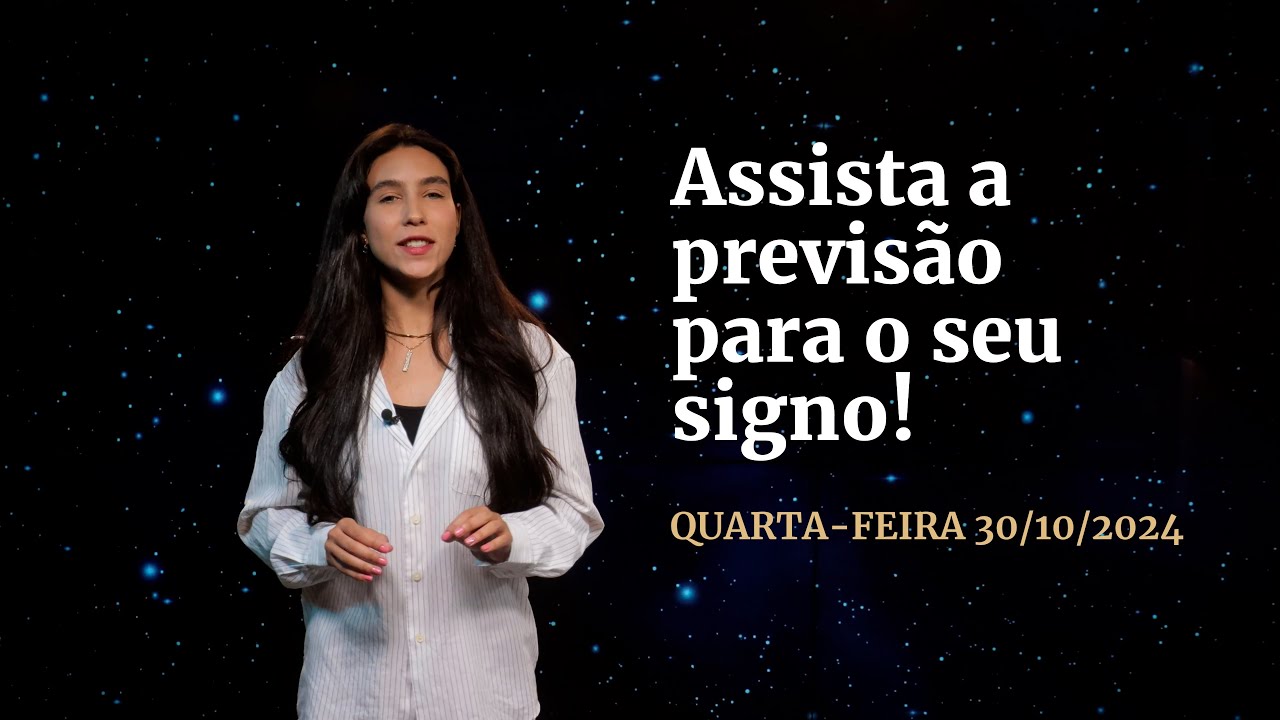 Confira a previsão de hoje (30/10) para seu signo