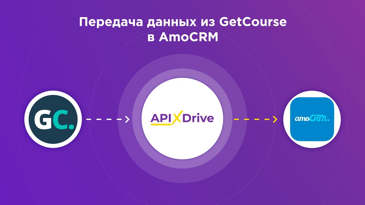 Как настроить выгрузку данных из GetCourse в виде сделок в AmoCRM?