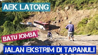 preview picture of video 'Bus Bintang Utara lalui jalan ekstrim di Aek Latong Batu Jomba'