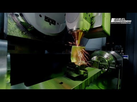 HSTM 150 HD/LC - fully automatic repair of a turbine blade