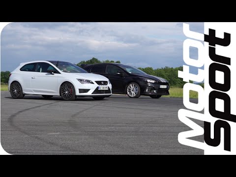 Drag race : Ford Focus RS VS Seat Leon Cupra 290
