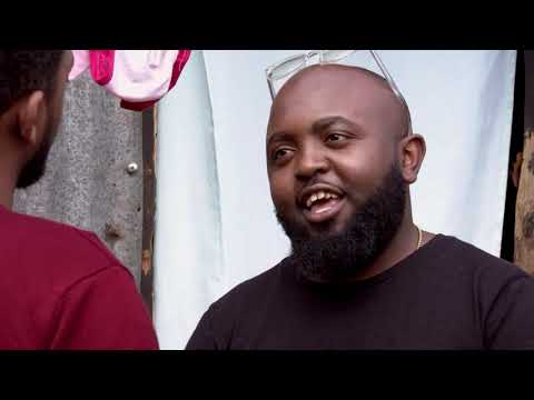 Moji Shortbabaa  and Bisrat Surafel share a moment outside the Studio - Coke Studio Africa (Ke)