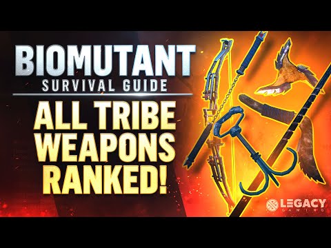 Biomutant - All Tribe Weapons Ranked | Which Item Is Best For You?