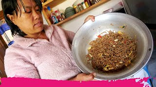 Spicy BHUTANESE NOODLE Breakfast + Largest Sitting Buddha in the World! | Thimphu, Bhutan