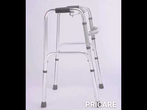 MCP Aluminium Walker for Senior Citizen Foldable and Height Adjustable