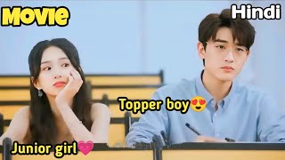 Download lagu Cold hearted topper boy avoid girls but can’t resist his silly junior girl 😍 || Full Movie in Hindi mp3