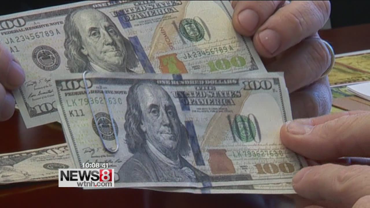 Protecting yourself from counterfeit bills