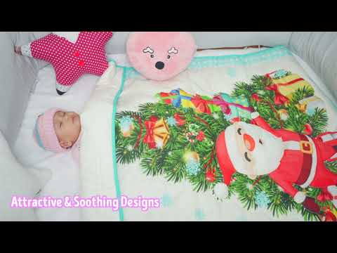 Christmas Warm Toddler Quilt- Crib Comforter