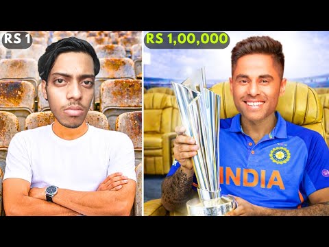 RS 1 VS RS 100,000 WORLD CUP Seats
