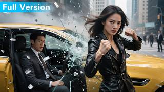 Download lagu 💪! A strong beauty smashes the car rushing at the CEO! He falls instantly: I’m in love! #cdrama mp3