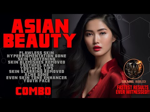 Get Supernatural Asian Beauty! POWERFUL COMBO (Subliminal Frequency)