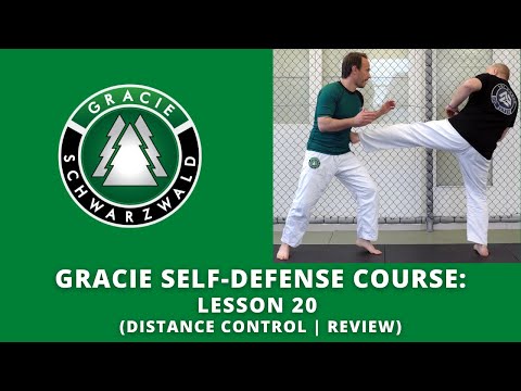 BJJ Self-Defense Course | Lesson 20: Distance Control (Review)