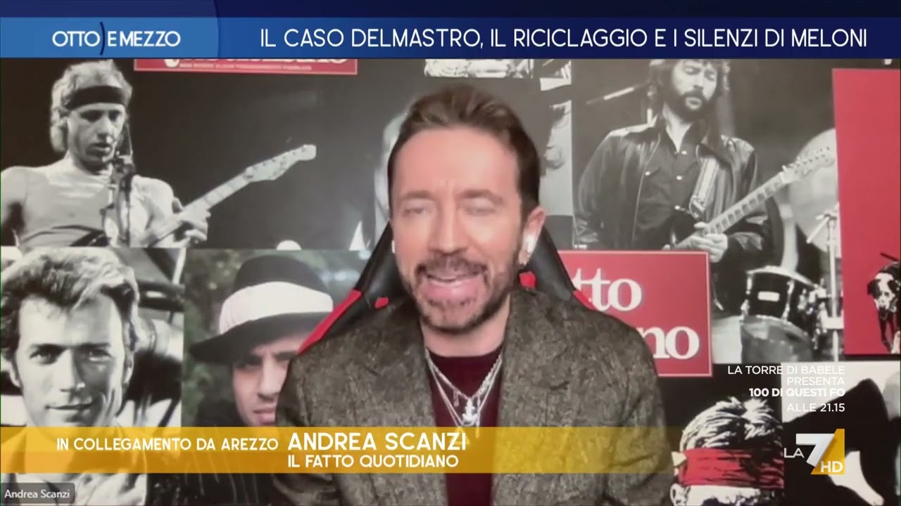 Caso Delmastro, Scanzi: "Meloni ha classe dirigente imbarazzante, inquietante e incompetente"