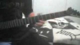 She painted fire cross the skyline Part I (cover Agalloch)