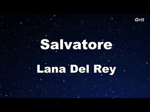 Salvatore - Lana Del Rey Karaoke【No Guide Melody】