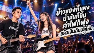 เพลงเต็ม ข้าวของก็แพงน้ำมันก็ขึ้นค่าไฟก็พุ่งแล้วเงินฉันอยู่ไหน MinaMawin 