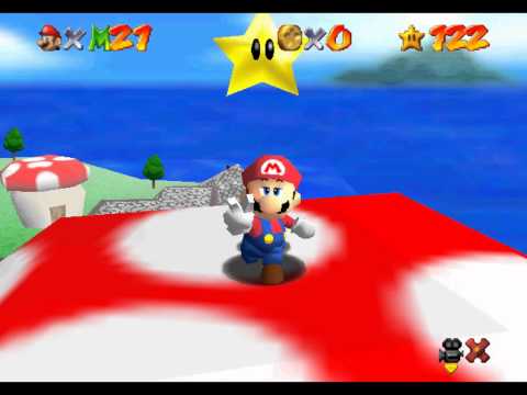 Super Mario Star Road ~ Mushroom Mountain Town [Star Replica] ~ 7"80 (TAS)