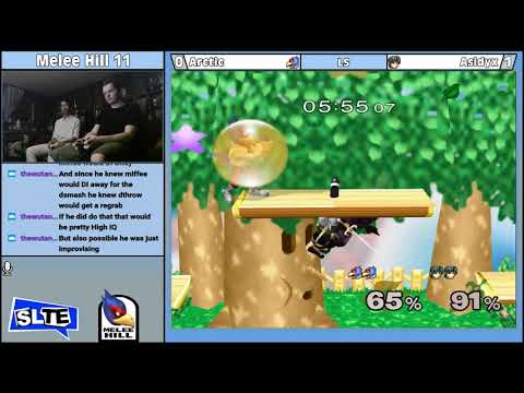 Melee Hill 11: Arctic (Falco) Vs. Asidyx (Marth) - LS