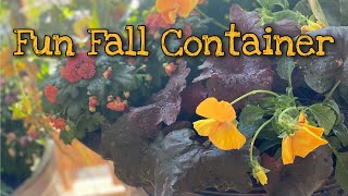 Fun Fall Container Using Mums | Rudbeckia | Ornamental Cabbage & More | EverCest