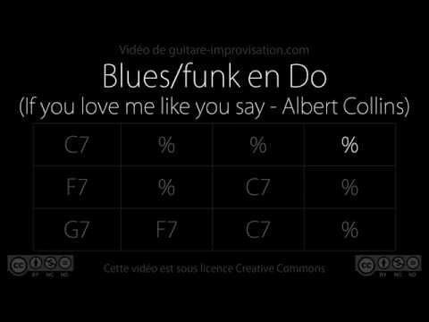 Blues-funk in C (If you love me like you say - Albert Collins)