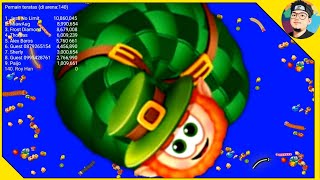 🐍 WORMSZONE.IO 🐍 rắn săn mồi | BIGGEST SLITHER SNAKE TOP 01 | Epic Worms Zone Best Gameplay