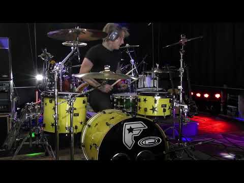 Travis Barker's ACTUAL Drum Kit!