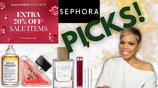 Sephora After Christmas Extra 20% off Sale Recommendations!