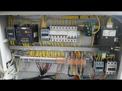 Chiller plant control panel